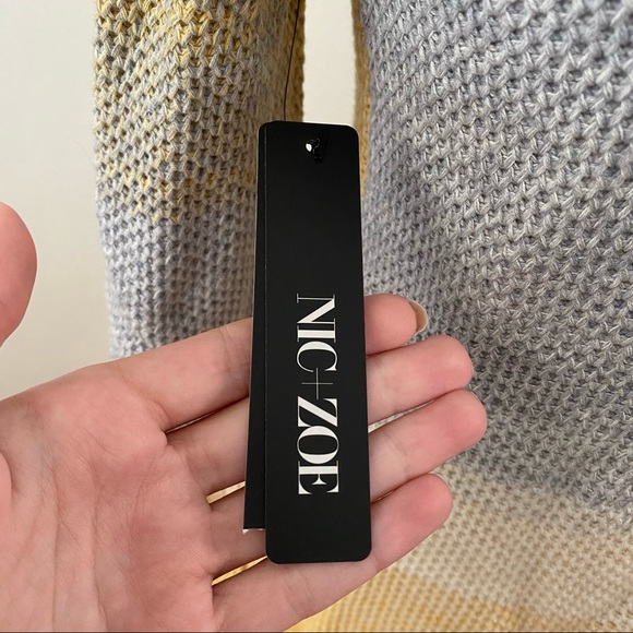 NWT Nic + Zoe Sweater Cardigan - Picture 8 of 9